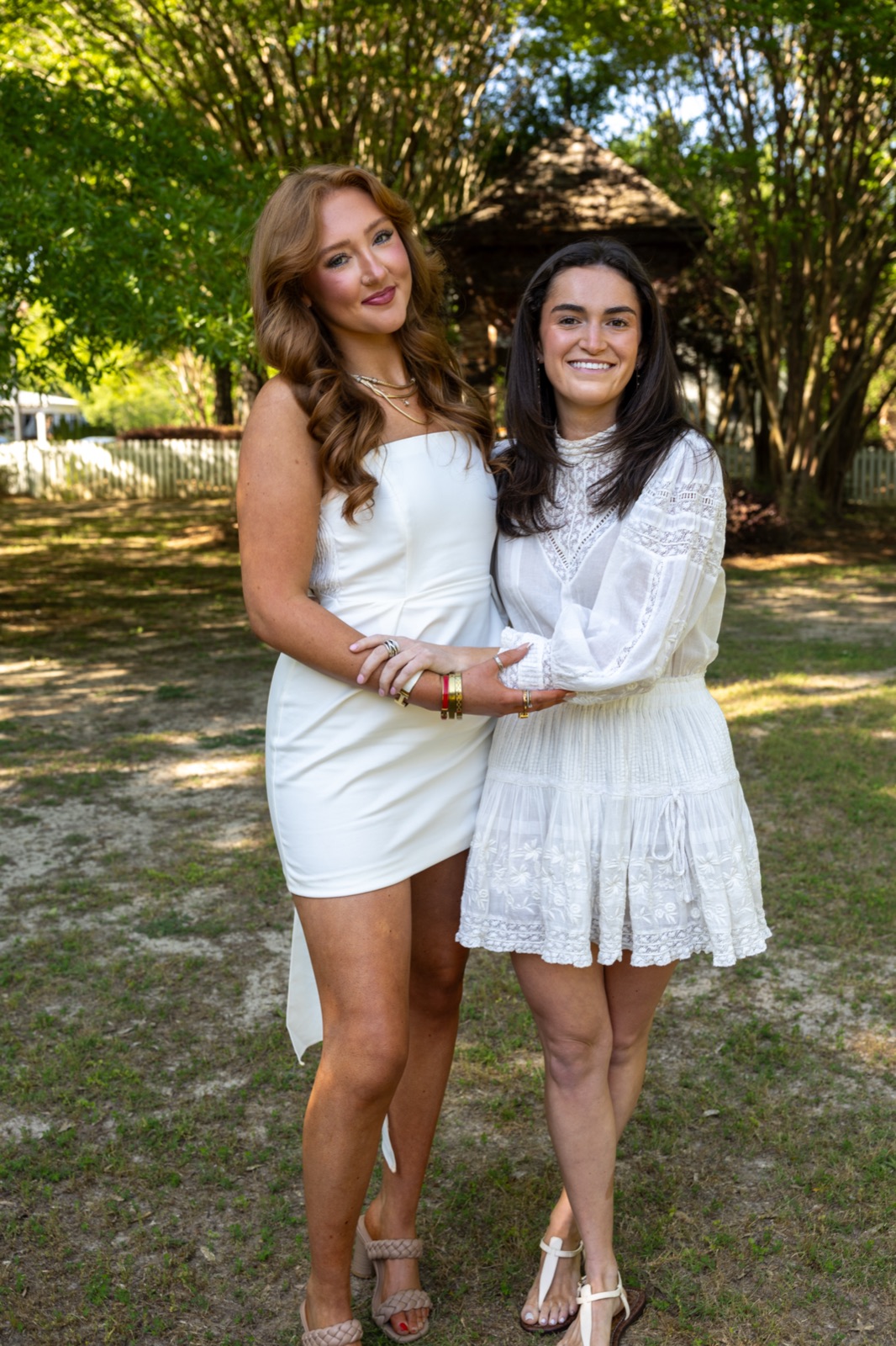 Senior session with friends
